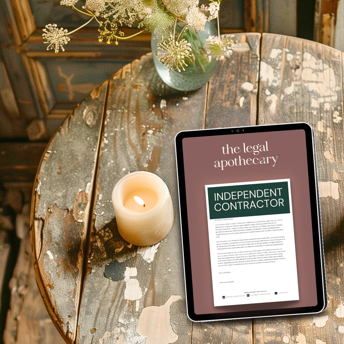 Independent Contractor Agreement Template